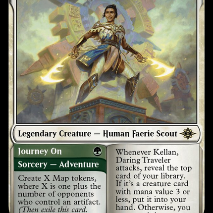 Kellan, Daring Traveler [The Lost Caverns of Ixalan]