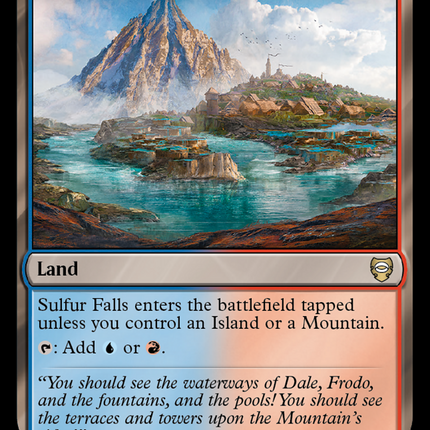 Sulfur Falls [The Lord of the Rings: Tales of Middle-Earth Commander]