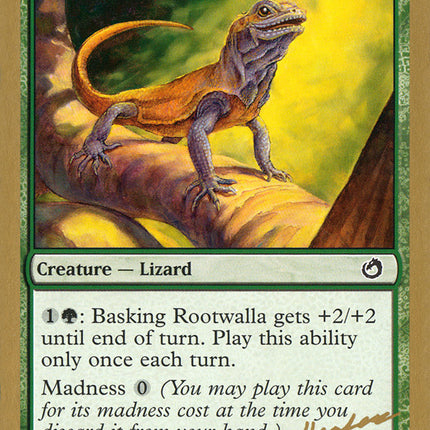 Basking Rootwalla (Dave Humpherys) [World Championship Decks 2003]