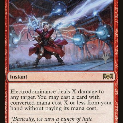 Electrodominance (Promo Pack) [Ravnica Allegiance Promos]
