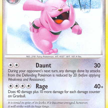 Granbull (39/106) [Diamond & Pearl: Great Encounters]