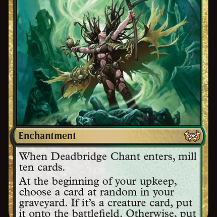 Deadbridge Chant [Duskmourn: House of Horror Commander]