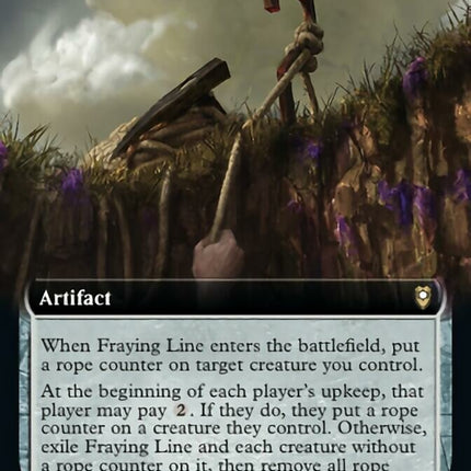 Fraying Line (Extended Art) [Commander Legends: Battle for Baldur's Gate]