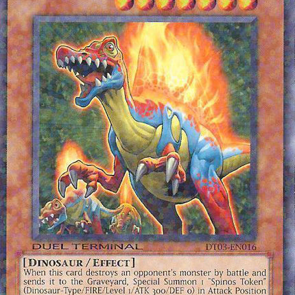 Jurrac Spinos [DT03-EN016] Rare
