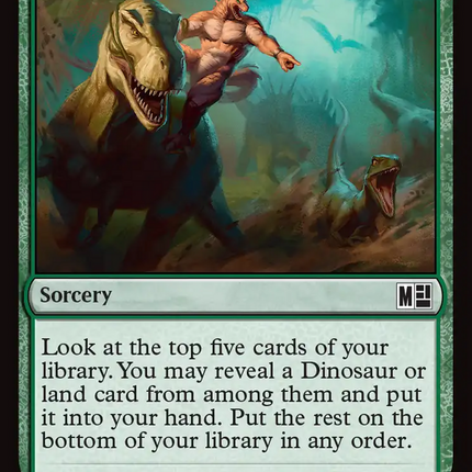 Commune with Dinosaurs [Marvel Super Heroes Commander]