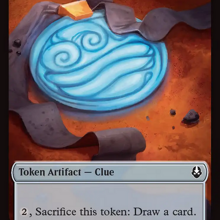 Ally (0005) // Clue (0018) Double-Sided Token [Avatar: The Last Airbender Tokens]