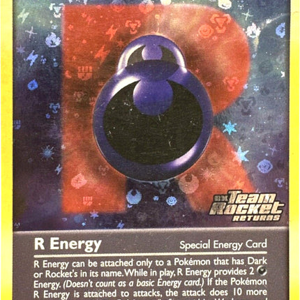 R Energy (95/109) (Stamped) [EX: Team Rocket Returns]