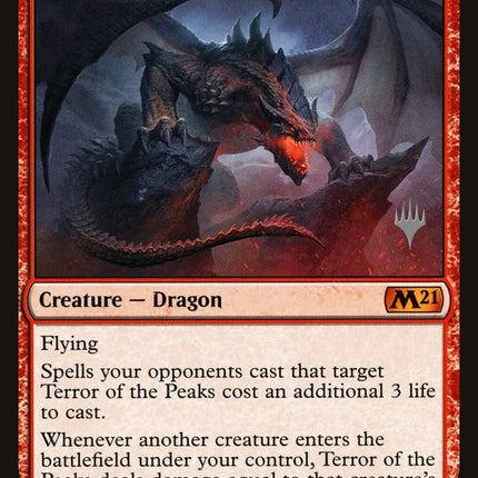 Terror of the Peaks (Promo Pack) [Core Set 2021 Promos]