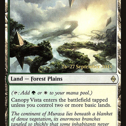 Canopy Vista [Battle for Zendikar Prerelease Promos]
