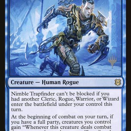 Nimble Trapfinder (Promo Pack) [Zendikar Rising Promos]