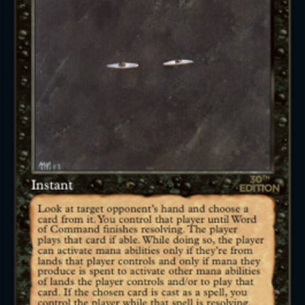 Word of Command (Retro) [30th Anniversary Edition]
