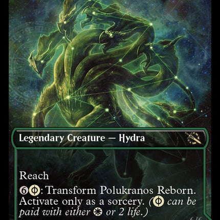 Polukranos Reborn // Polukranos, Engine of Ruin (Showcase Planar Booster Fun) [March of the Machine]