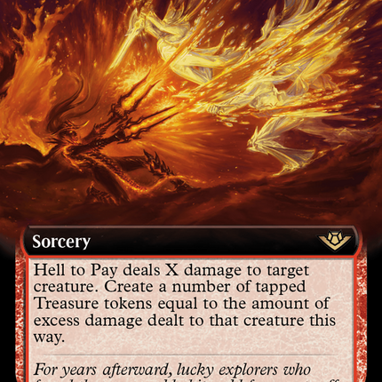Hell to Pay (Extended Art) [Outlaws of Thunder Junction]