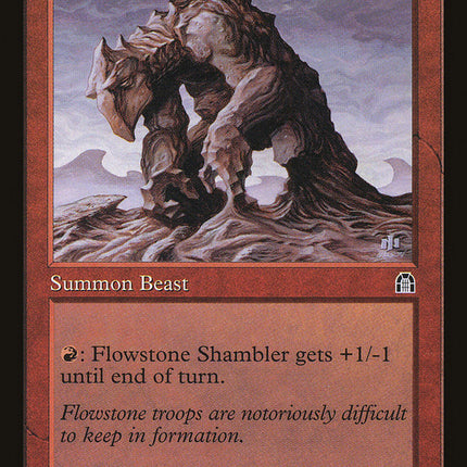 Flowstone Shambler [Stronghold]