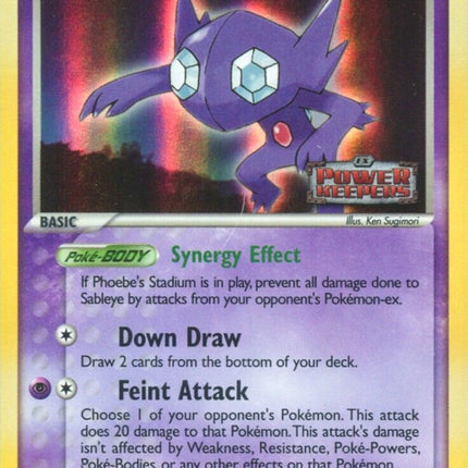 Sableye (22/108) (Stamped) [EX: Power Keepers]