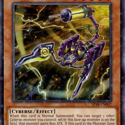 Capacitor Stalker [SP18-EN007] Starfoil Rare