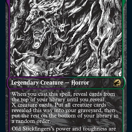 Old Stickfingers (Showcase Eternal Night) [Innistrad: Midnight Hunt]