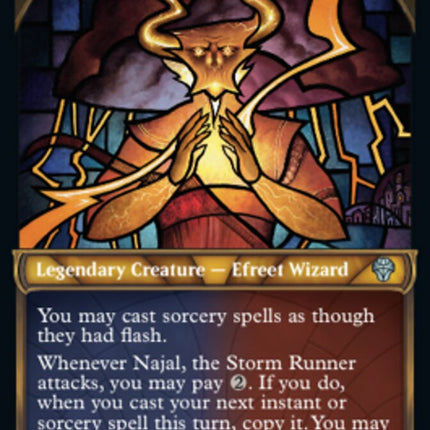 Najal, the Storm Runner (Showcase) [Dominaria United]