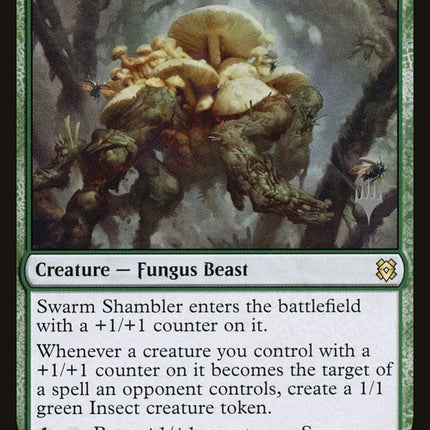 Swarm Shambler (Promo Pack) [Zendikar Rising Promos]