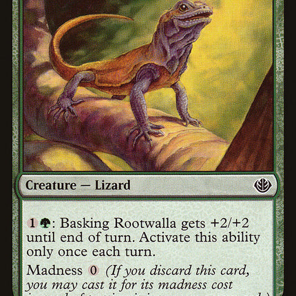 Basking Rootwalla (Garruk vs. Liliana) [Duel Decks Anthology]