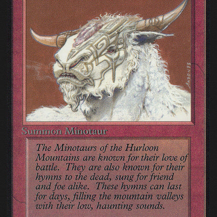 Hurloon Minotaur [Alpha Edition]