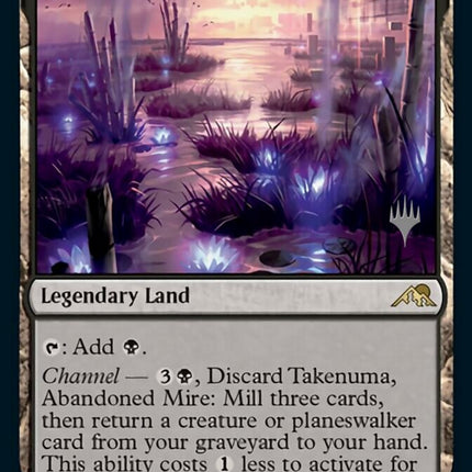 Takenuma, Abandoned Mire (Promo Pack) [Kamigawa: Neon Dynasty Promos]