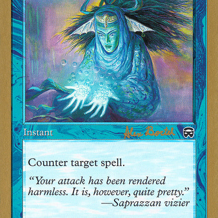 Counterspell (Alex Borteh) (MMQ) [World Championship Decks 2001]
