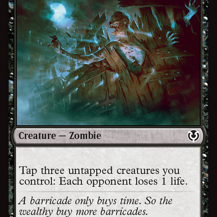 Siege Zombie [Innistrad Remastered]