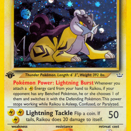 Raikou (13/64) [Neo Revelation 1st Edition]