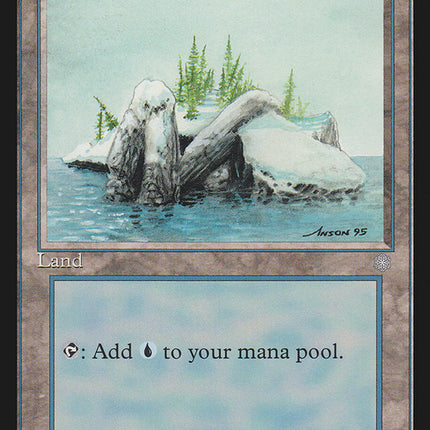 Island (Signature on Right) [Ice Age]