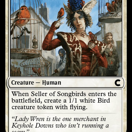 Seller of Songbirds [Ravnica: Clue Edition]