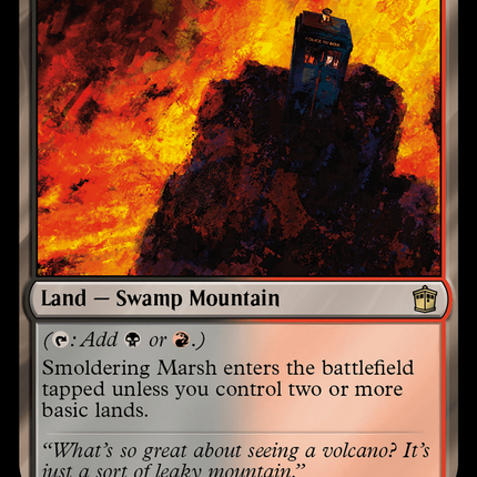 Smoldering Marsh [Doctor Who]