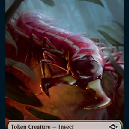 Clue (15) // Insect Double-Sided Token [Modern Horizons 2 Tokens]