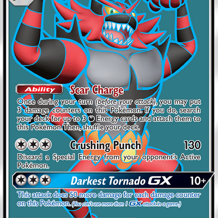 Incineroar GX (167/181) [Sun & Moon: Team Up]