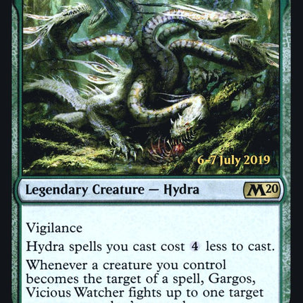 Gargos, Vicious Watcher [Core Set 2020 Prerelease Promos]