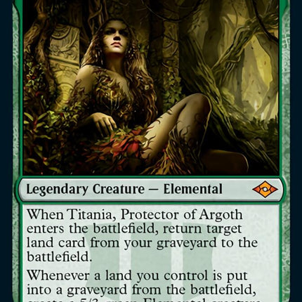 Titania, Protector of Argoth (Foil Etched) [Modern Horizons 2]