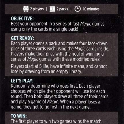 Booster Blitz (Magic Minigame) [Kaldheim Minigame]