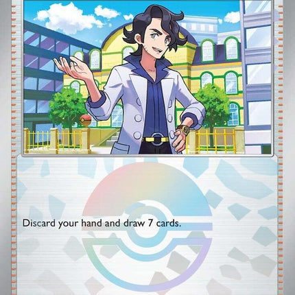 Professor's Research (125/131) [Professor Sycamore] (Poke Ball Pattern) [Scarlet & Violet: Prismatic Evolutions]