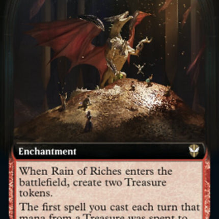 Rain of Riches (Extended Art) [Streets of New Capenna Commander]