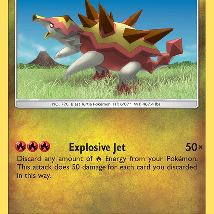 Turtonator (50/70) [Sun & Moon: Dragon Majesty]