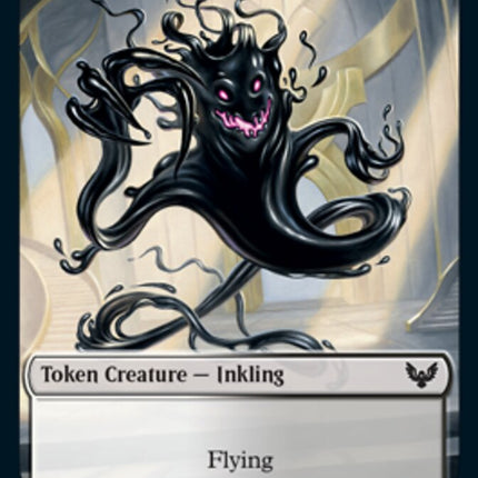 Spirit // Inkling Double-Sided Token [Strixhaven: School of Mages Tokens]