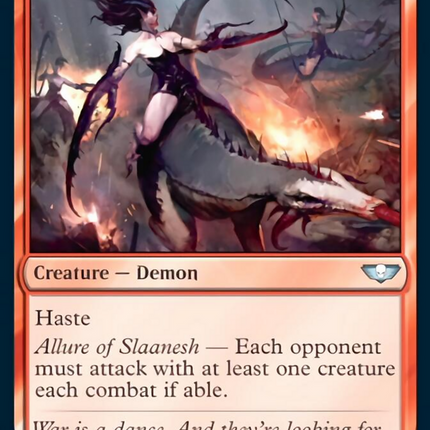 Seeker of Slaanesh (Surge Foil) [Warhammer 40,000]
