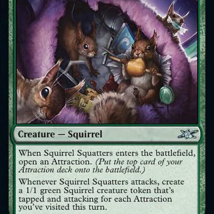 Squirrel Squatters (Galaxy Foil) [Unfinity]