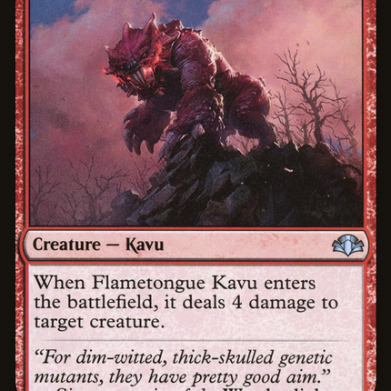 Flametongue Kavu [Dominaria Remastered]
