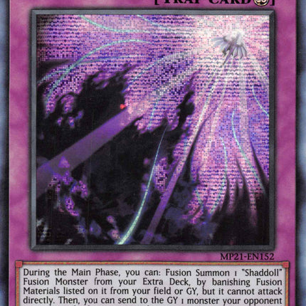 Shaddoll Schism [MP21-EN152] Prismatic Secret Rare