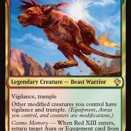 Red XIII, Proud Warrior [FINAL FANTASY Commander]