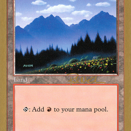 Mountain (pm445) (Paul McCabe) [World Championship Decks 1997]