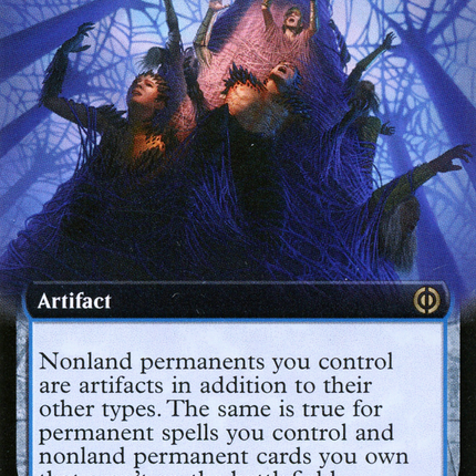 Encroaching Mycosynth (Extended Art) [Phyrexia: All Will Be One]