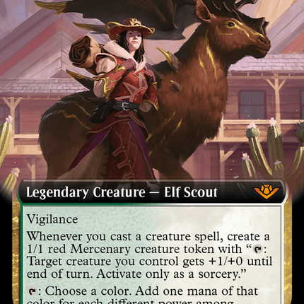 Selvala, Eager Trailblazer (Extended Art) [Outlaws of Thunder Junction]