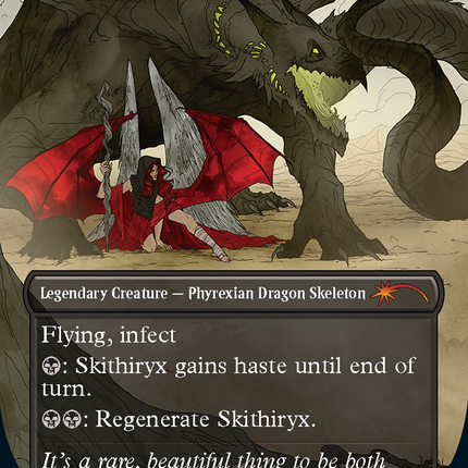 Skithiryx, the Blight Dragon (Rainbow Foil) [Secret Lair Drop Series]